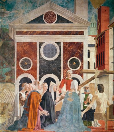 The Verification of the True Cross, c.1452-59 (detail) by Piero della Francesca